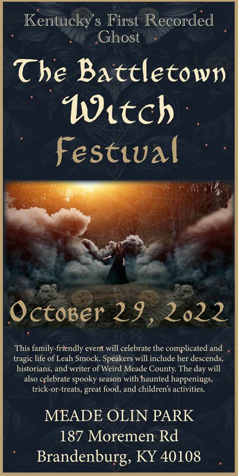 Get Ready for a Wickedly Fun Time at Battletown Witch Festival 2023